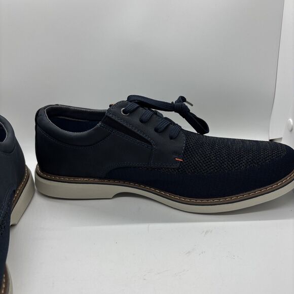 NEW NWT Nunn Bush 12W Wide Otto Knit Plain Toe Oxford Men\'s Oxford - Blue main image 6